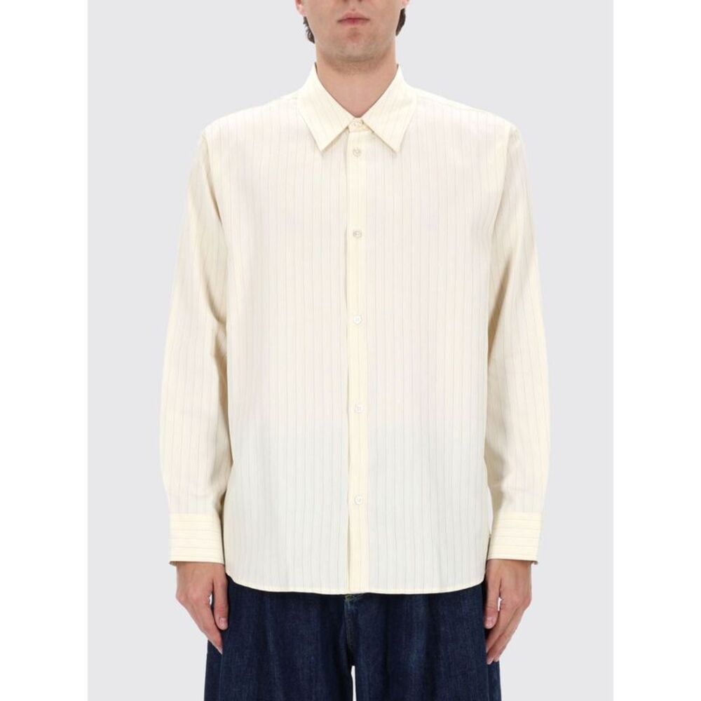 Studio Nicholson Men Striped Cotton Shirt Studio Nicholson